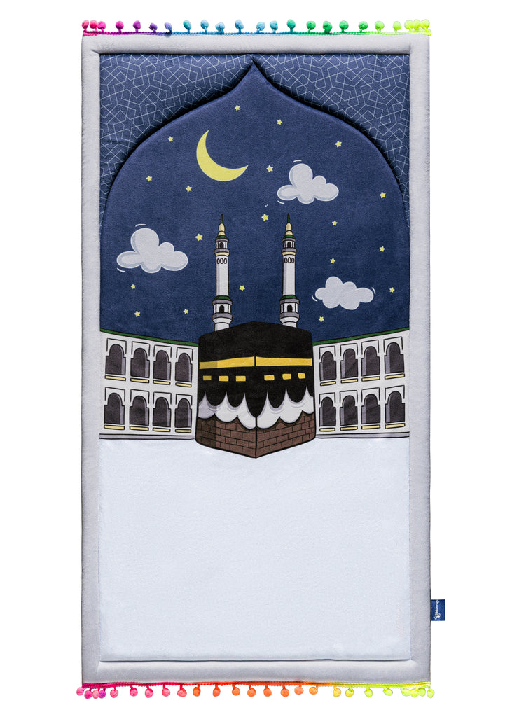 Midnight in Mecca Kids Prayer Mat | Urban Rugs Co