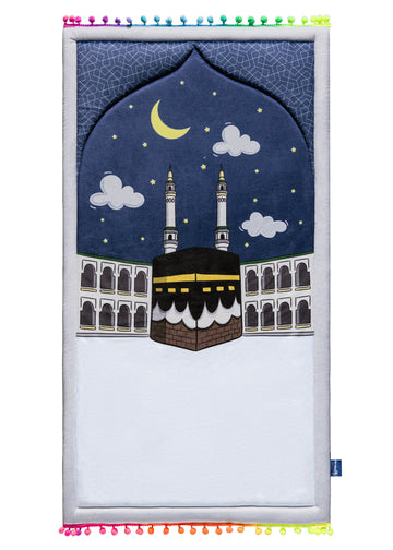 Midnight in Mecca Kids Prayer Mat | Urban Rugs Co