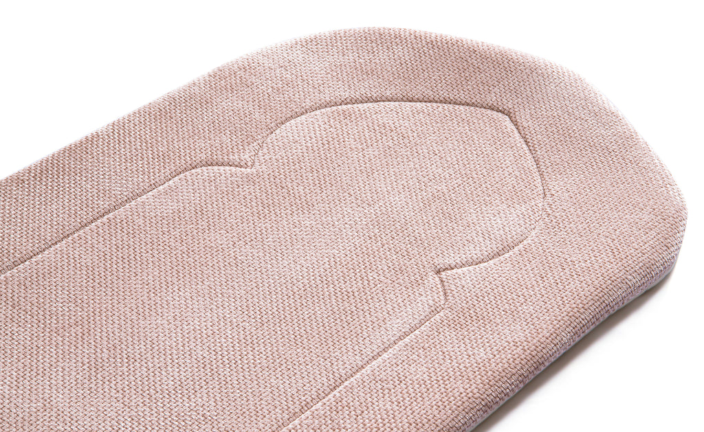 Rosy Arched Plain Prayer Mat | Urban Rugs Co