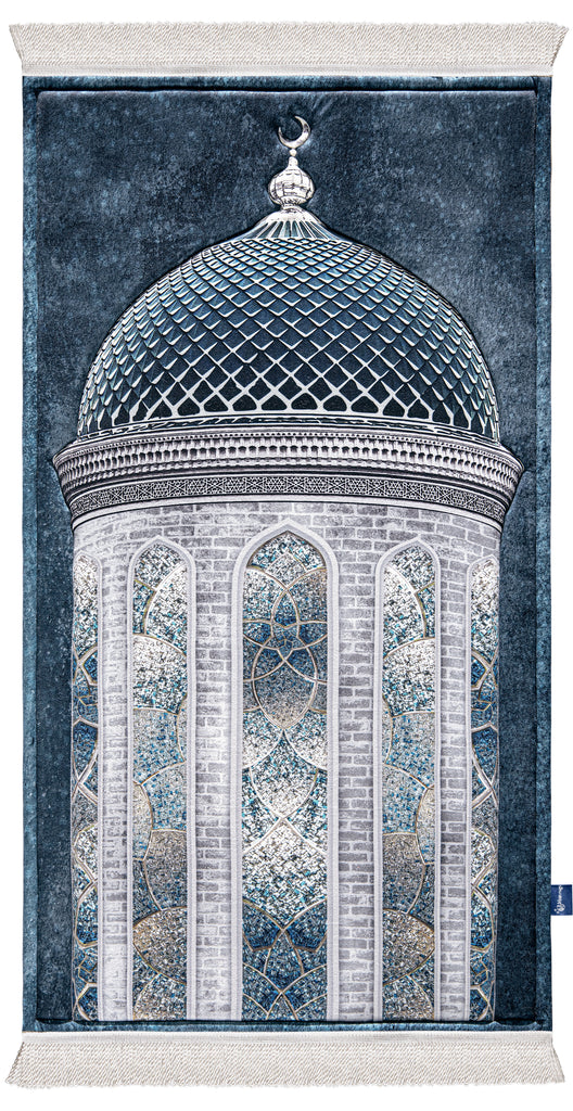 Crystal Dome Premium Prayer Mat | Urban Rugs Co