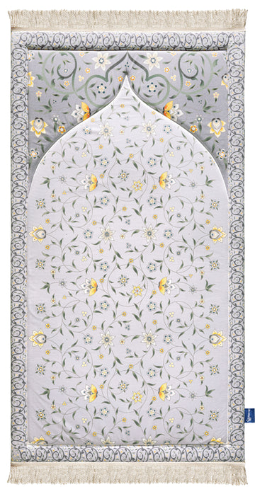 Yellow Louts Premium Prayer Mat | urban rugs co