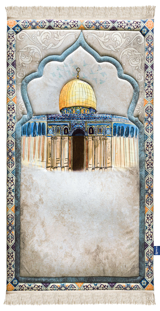 Masjid Al-Aqsa high quality Prayer Rug | Urban Rugs co