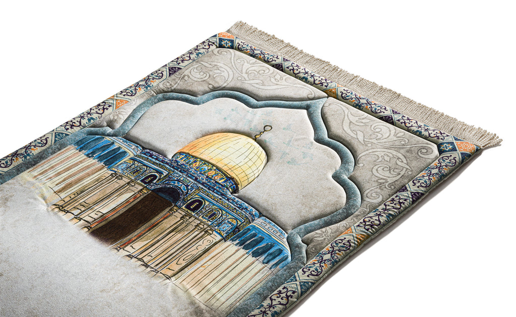 Masjid Al-Aqsa high quality Prayer Rug | Urban Rugs co