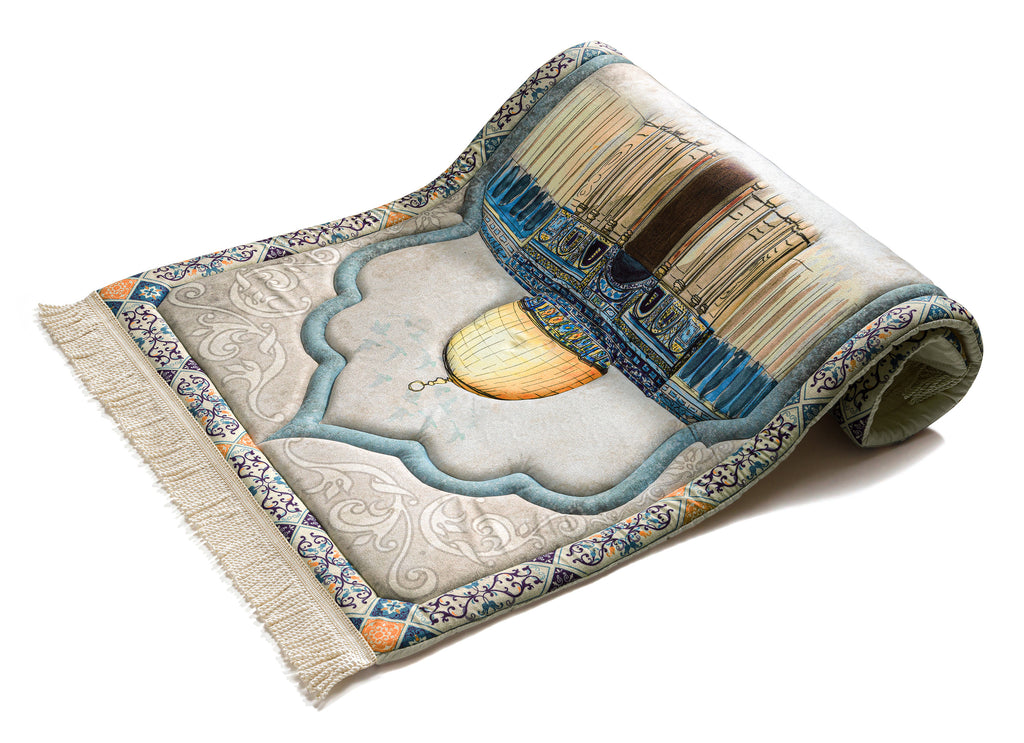 Masjid Al-Aqsa high quality Prayer Rug | Urban Rugs co